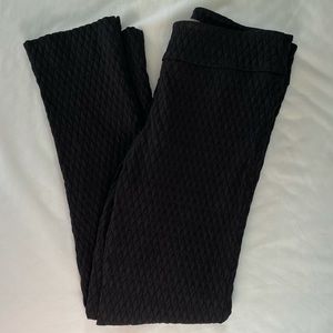 Erica Taylor Karen Straight Leg Printed Pant, Black, Size Small